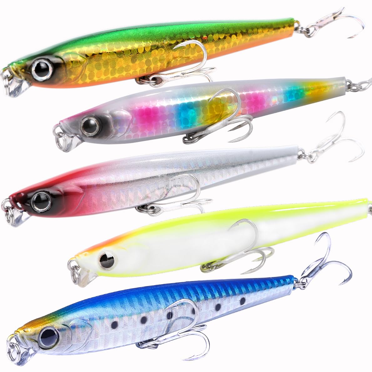 シンキングペンシルセット ルアー シンキングペンシル シンペン セット 14g 18g 24g ヘビー