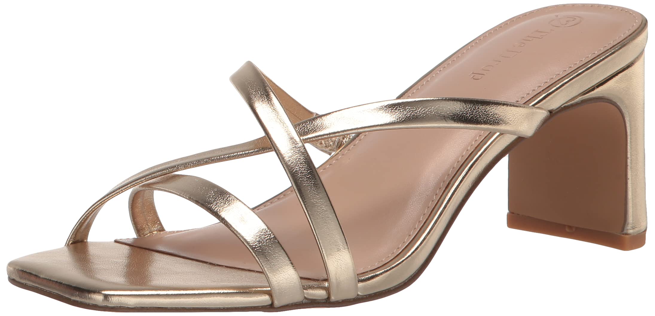 The Drop Women's Amelie Strappy Square Toe Heeled Sandal (US 8)