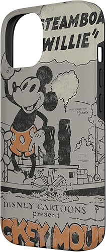 Miniatura 5 de Funda para iPhone 11 Pro Max Disney 100 Mickey Mouse Steamboat Willie Sound Cartoon D100