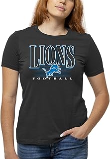 Team Fan Apparel NFL Womens Overtime Blueprint Tag-Less T-Shirt