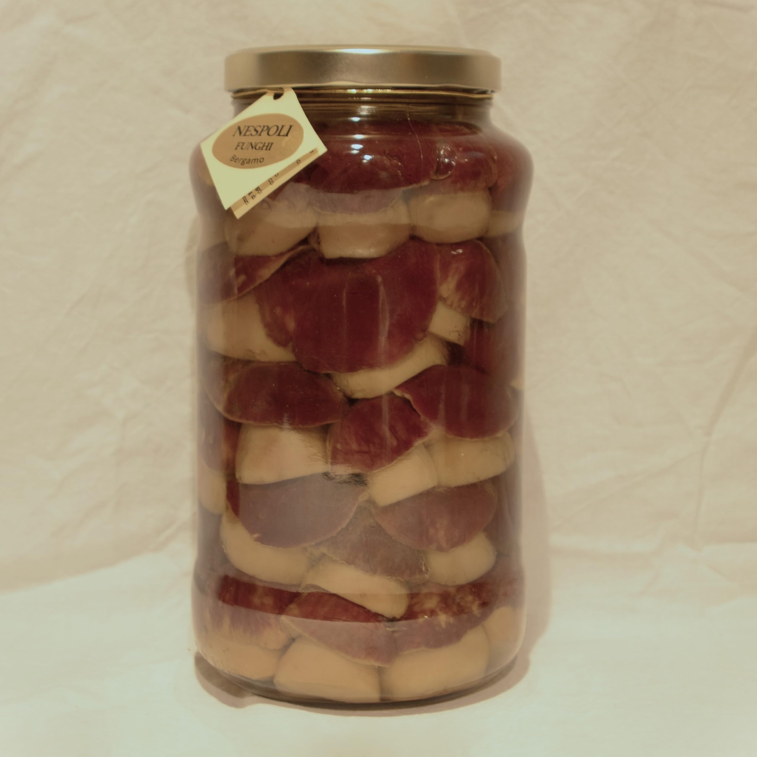 Hongos setas porcini cabeza negra enteros en aceite de oliva de 1600 g