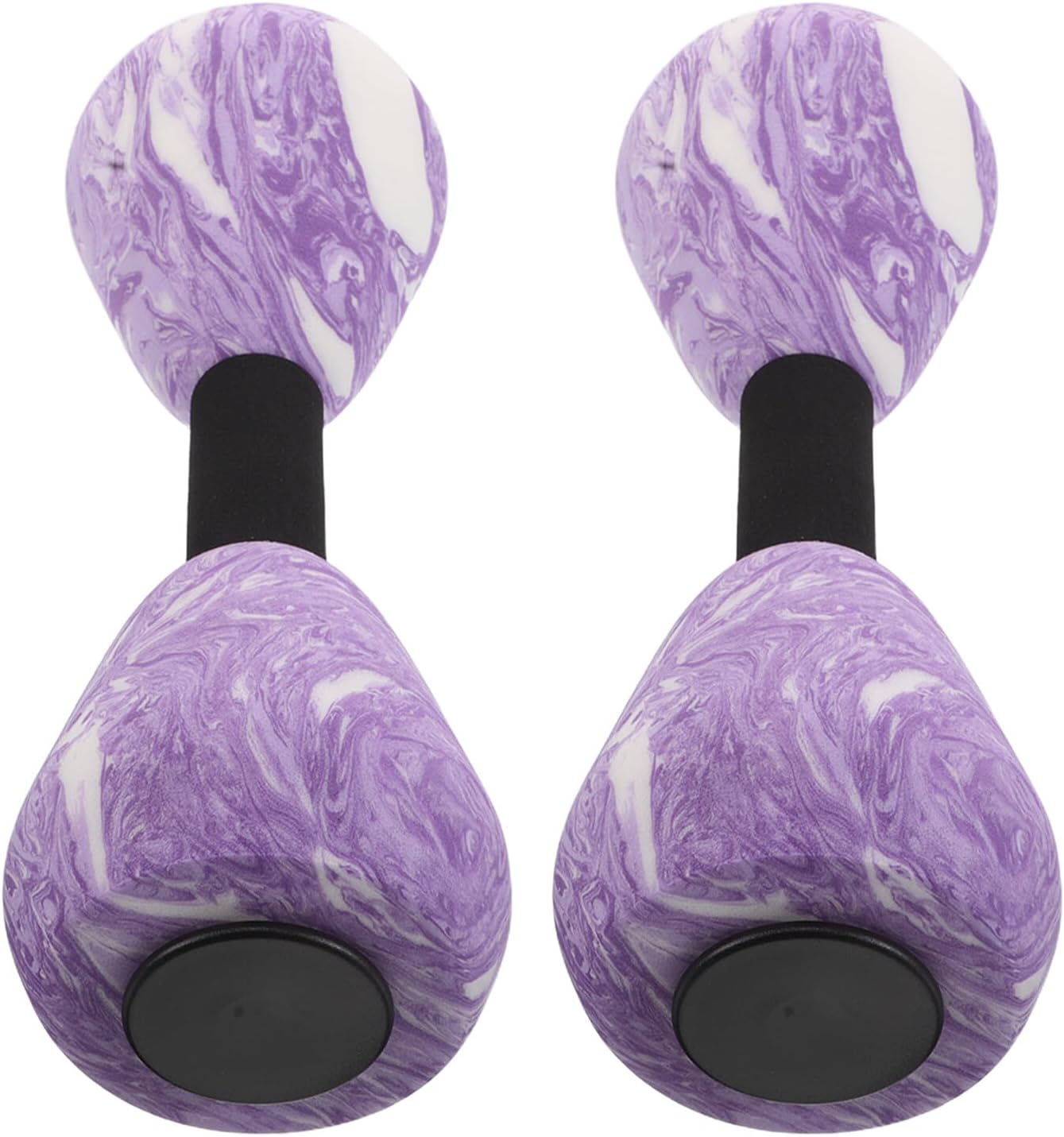 Adjustable EVA Water Dumbbells for Aquatic Exercise Lightweight Foam Pool Barbells for Women and Low-impact Resistance Fitness Equipment for Swimming and Water Aerobics