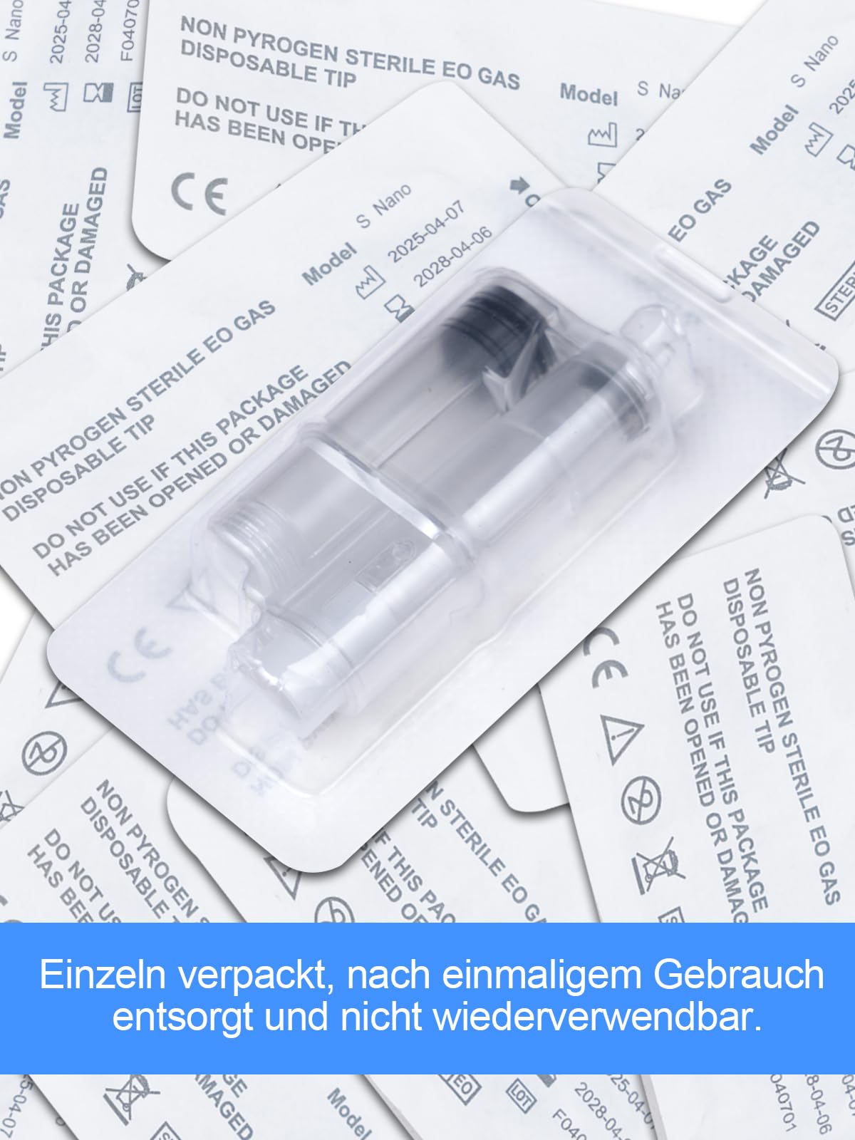 10 Stück 18 Pins dr pen H6 Microneedling Cartridges, entwickelt für Mikronadelstift dr pen H6, verwendet für Aknenarben, vertiefte Narben und Schwangerschaftsstreifen