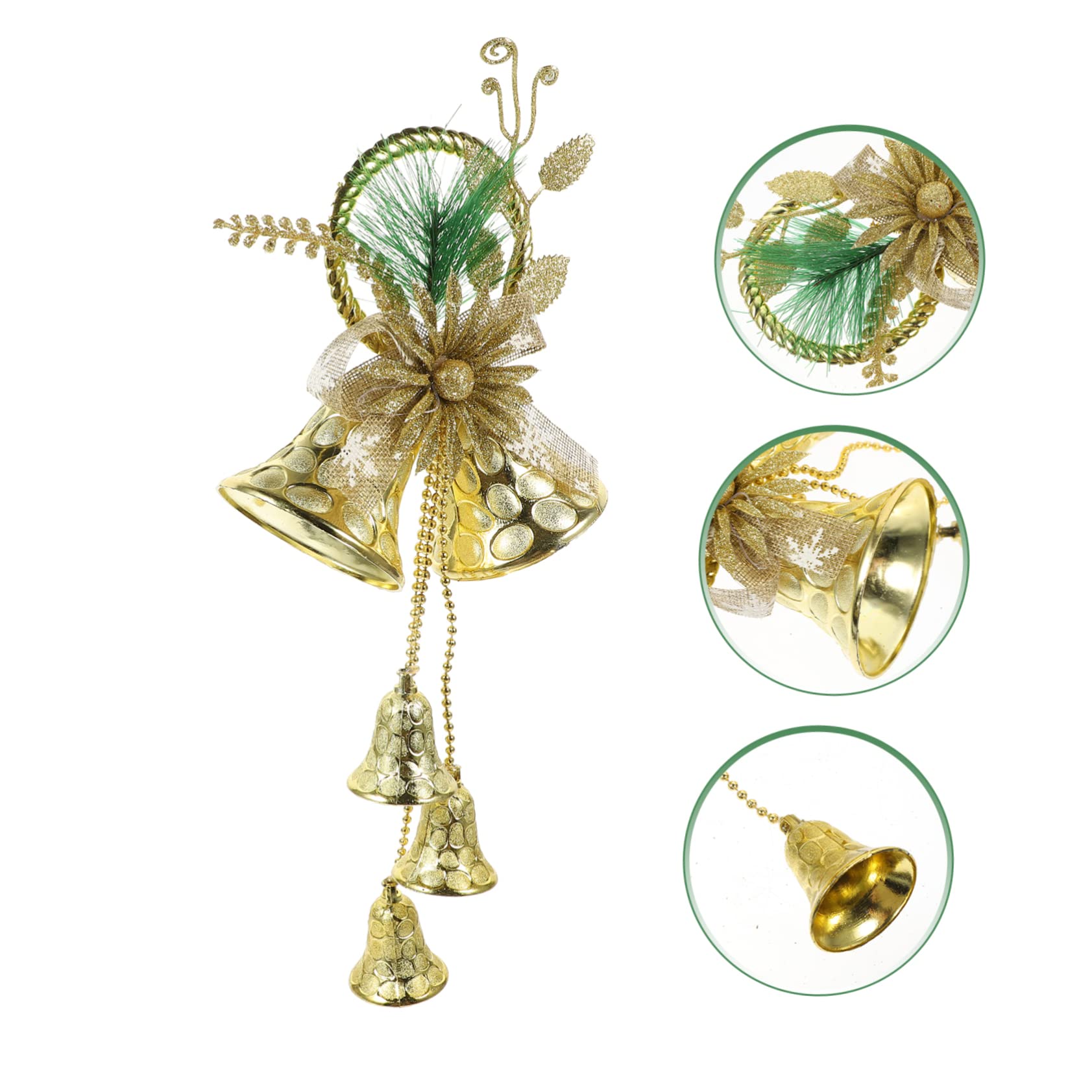 Campane artigianali, ornamenti for campane di Natale, campane artigianali, decorazioni for campane di Natale da appendere
