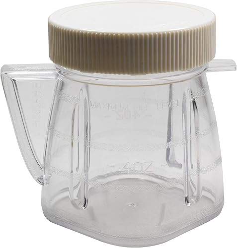 Miniatura 2 de Univen 1 taza (8oz) Mini tarro de licuadora con tapa sellada para licuadoras Oster y Osterizador, paquete de 6