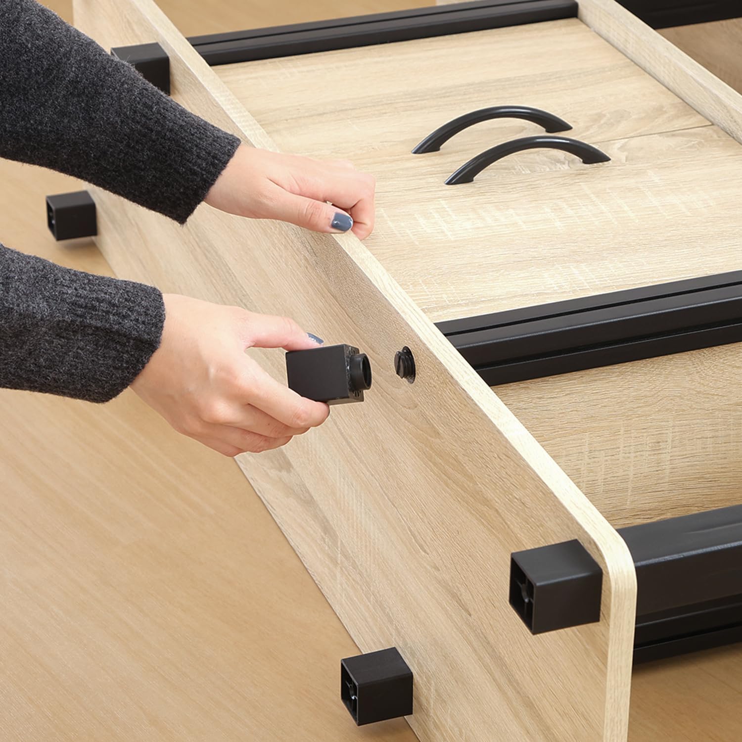 Amazon.co.jp: 不二貿易 テレビ台 工具不要で組み立て簡単 幅110×奥行