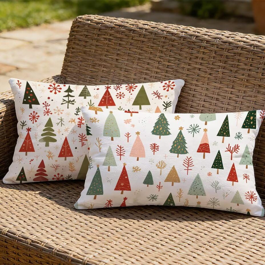 Funda Cojín de Jardín 40x60 M-P856 Rectangular Blanco Pack de 2 Unidades