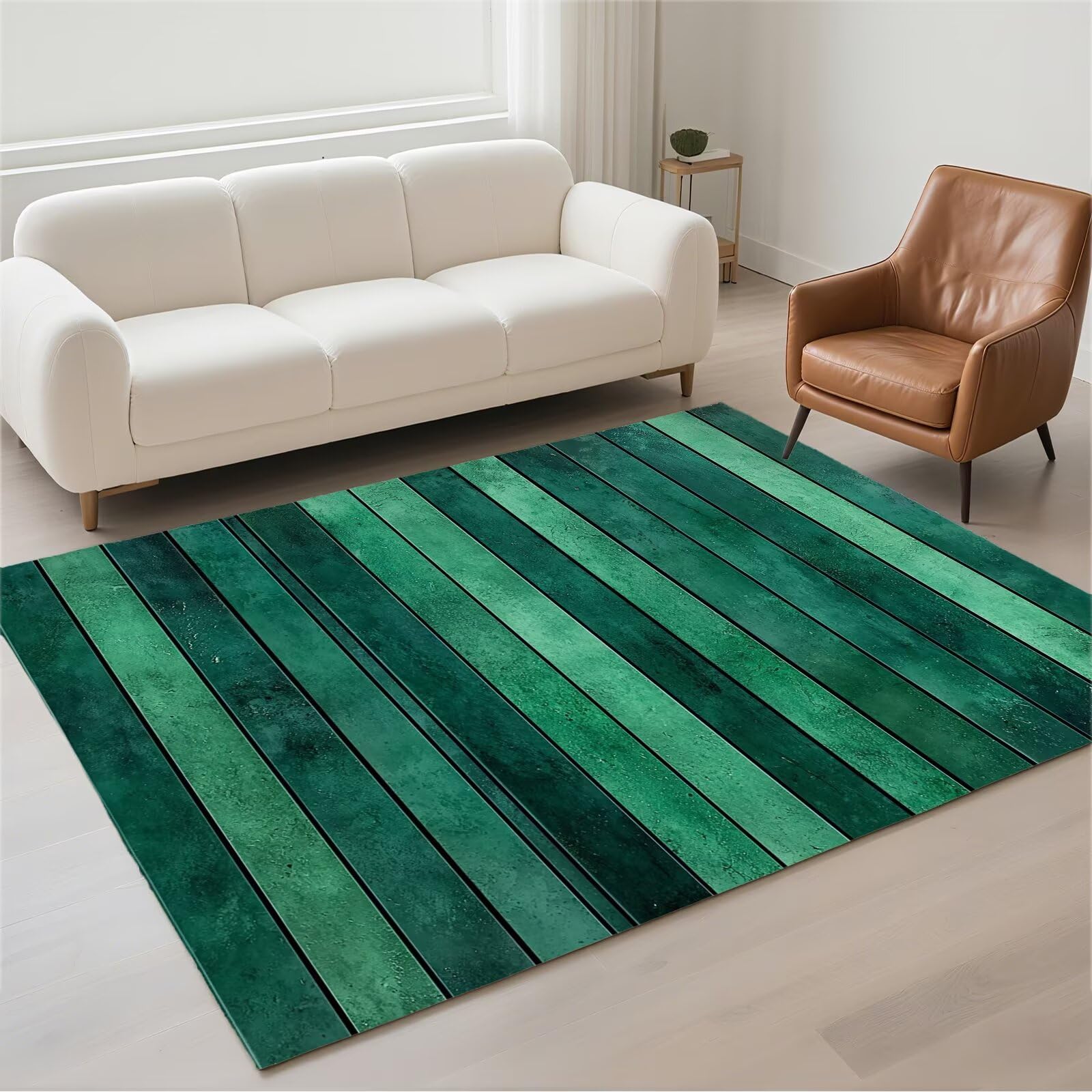 Tapis de couloir moderne 100x200cm lavable et antidérapant pour entrée