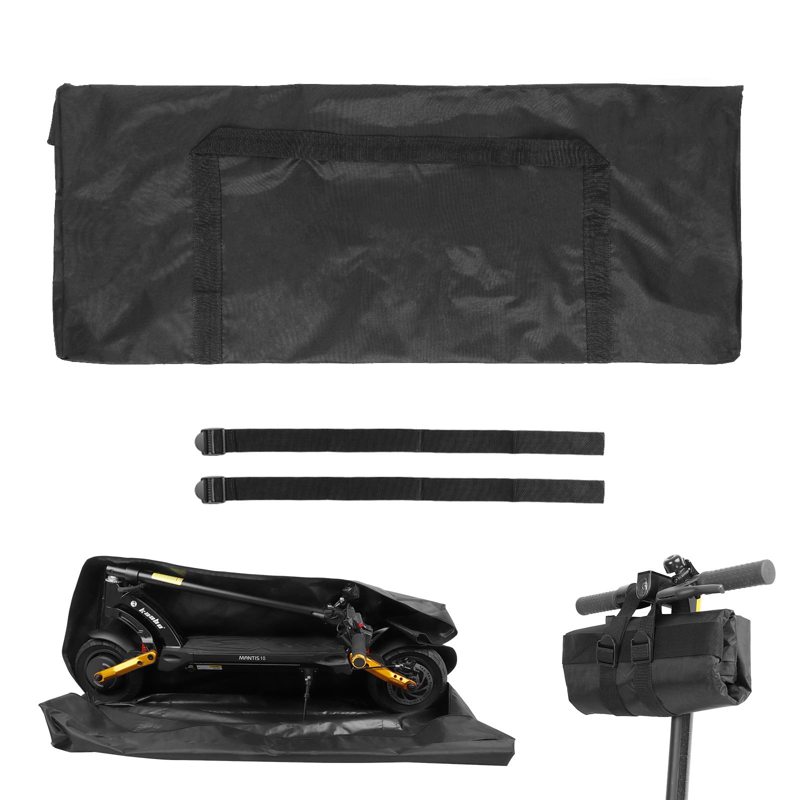 TREFAN E-Scooter - Bolsa de transporte plegable para patinete eléctrico (125 x 25 x 53 cm)