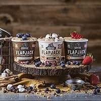 Vista 8 de Kodiak Cakes Mezcla de tazas de flapjack para panqueques proteicos, suero de leche, chispas de chocolate y paquete variado S'mores