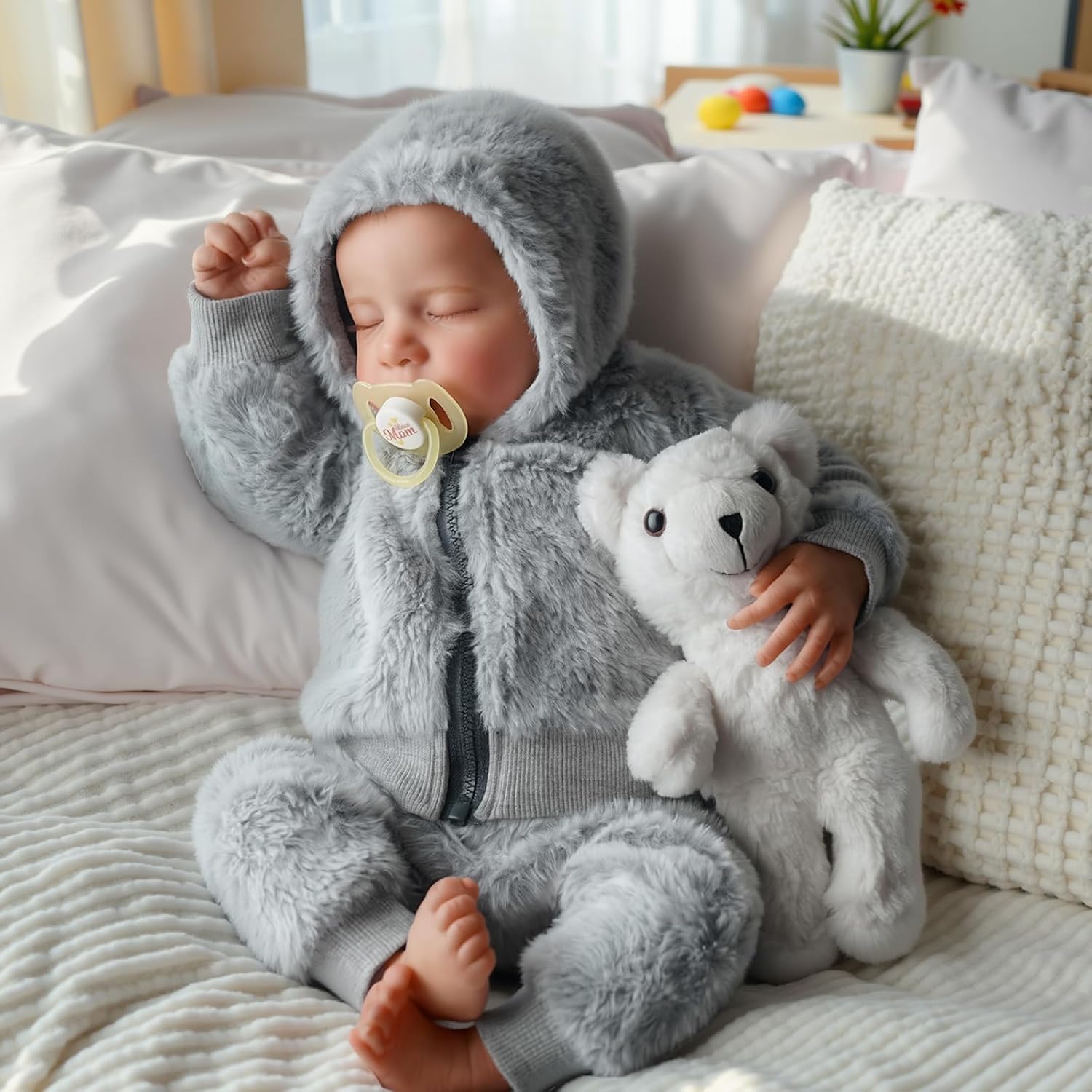 Reborn Puppe Junge 17 Zoll Reborn Baby Lebensechte 45CM Babypuppen Puppe Wie Echtes Baby Silikon Babys Echte Babypuppe Newborn Reborn Doll