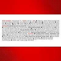 Vista 2 de Cortizone-10 Crema de Alivio de Picazón de Curación Intensiva de Fuerza Máxima, 1% de Hidrocortisona, de Acción Rápida, Crema Antipicor