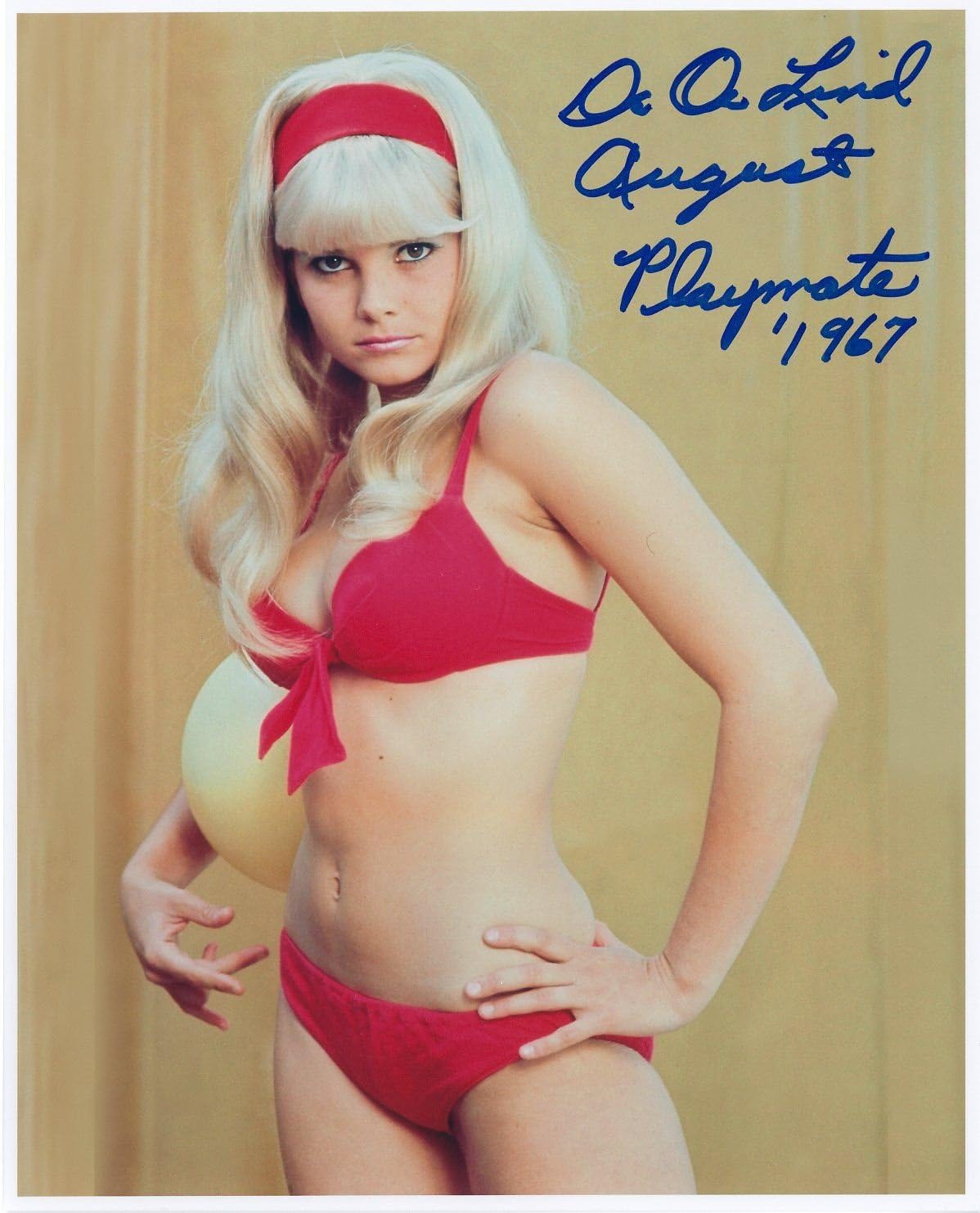 DeDe Lind - 1967 Playboy Playmate - Authentic Autographed 8x10 Photo at
