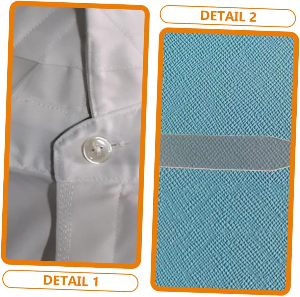 LIOOBO 200Pcs Transparent Pet Shirt Collar Inserts for Men Durable Collar Support and Protectors for Maintaining Shirt Collar Shape and Style