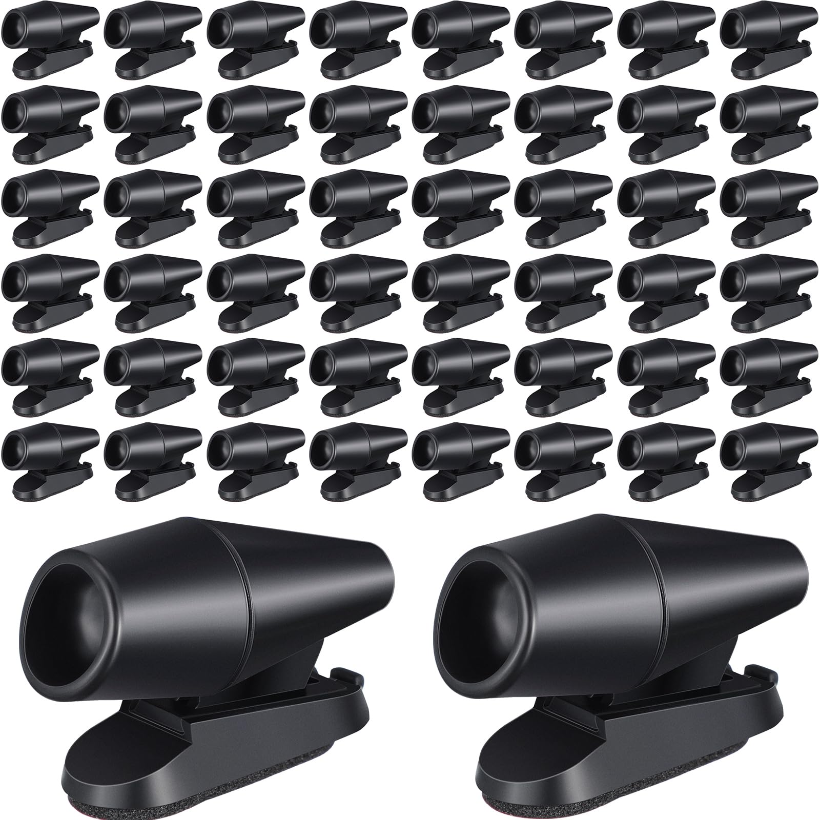 50 Pcs Deer Whistle, Deer Warning Whistles Device for Car, Whistles Deterrent Warning Devices Whistles Avoids Collisions Wildlife Warning Animal Alert for Cars Vehicles, Black