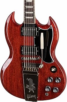 maestro SGギター Amazon | Gibson SG Standard 61 Maestro Vibrola Vintage Cherry SG