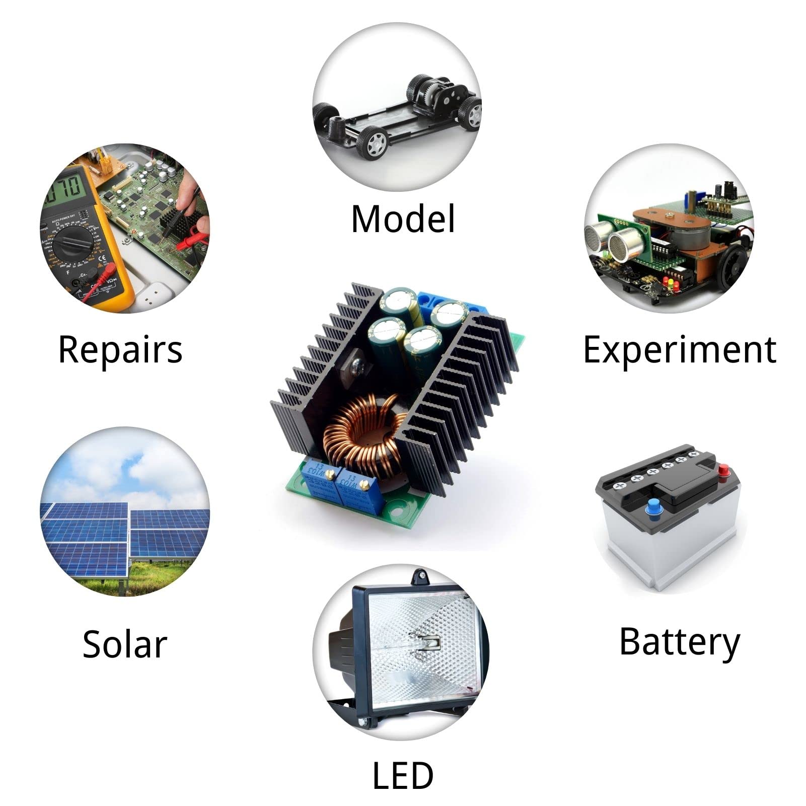 Step Down Converter DC-DC przetwornik 7-40 V do 1,2-35 V regulator napięcia 300 W Buck Converter 12 V 24 V zasilacz moduły