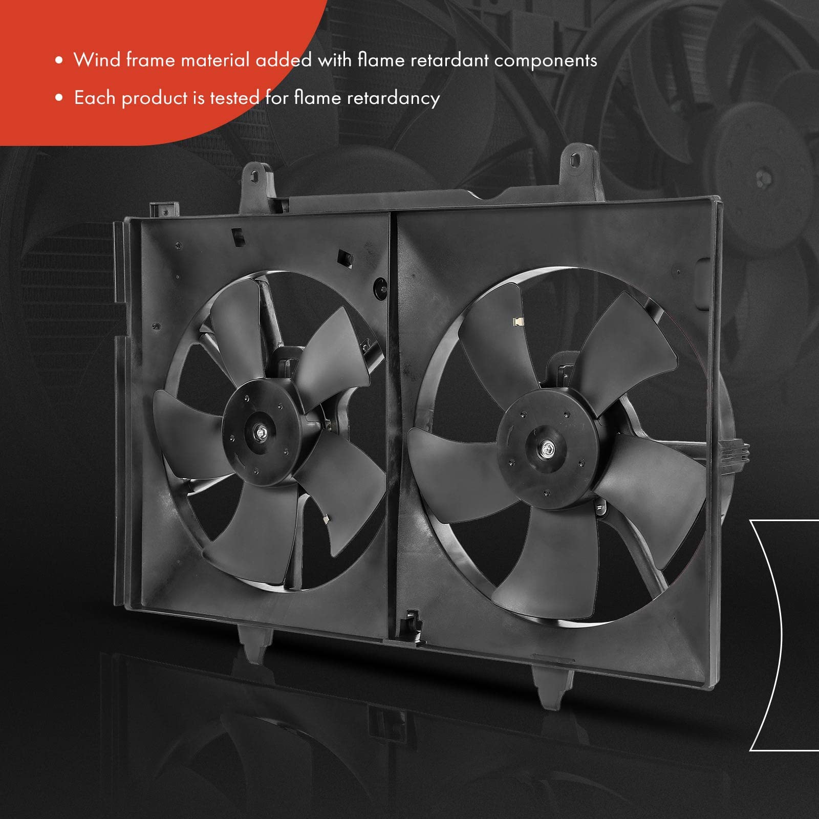 Amazon.com: A-Premium Engine Radiator Cooling Fan Assembly 