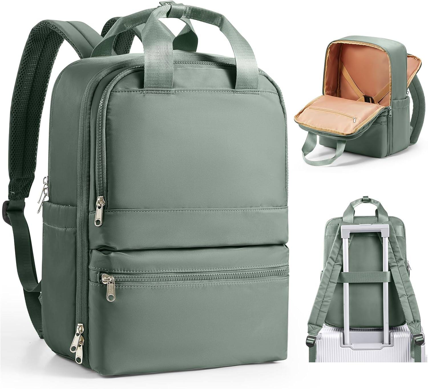 wepadre Small Travel Backpack for Women Men Personal Item Travel Bag Carry on Backpack for Travel Carry on Luggage