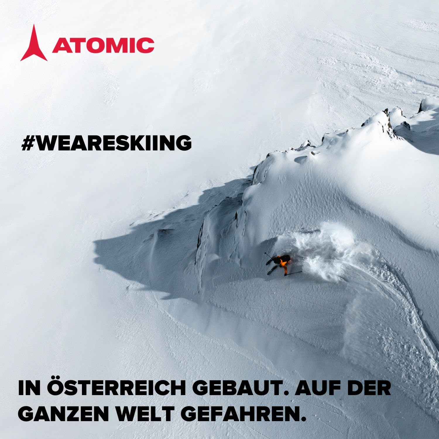 ATOMIC Backland 30+, zaino da sci leggero con chiusura rolltop, zaino da trekking alpino, con spazio di oltre 30 l, robusto e versatile zaino da sci con cintura in vita