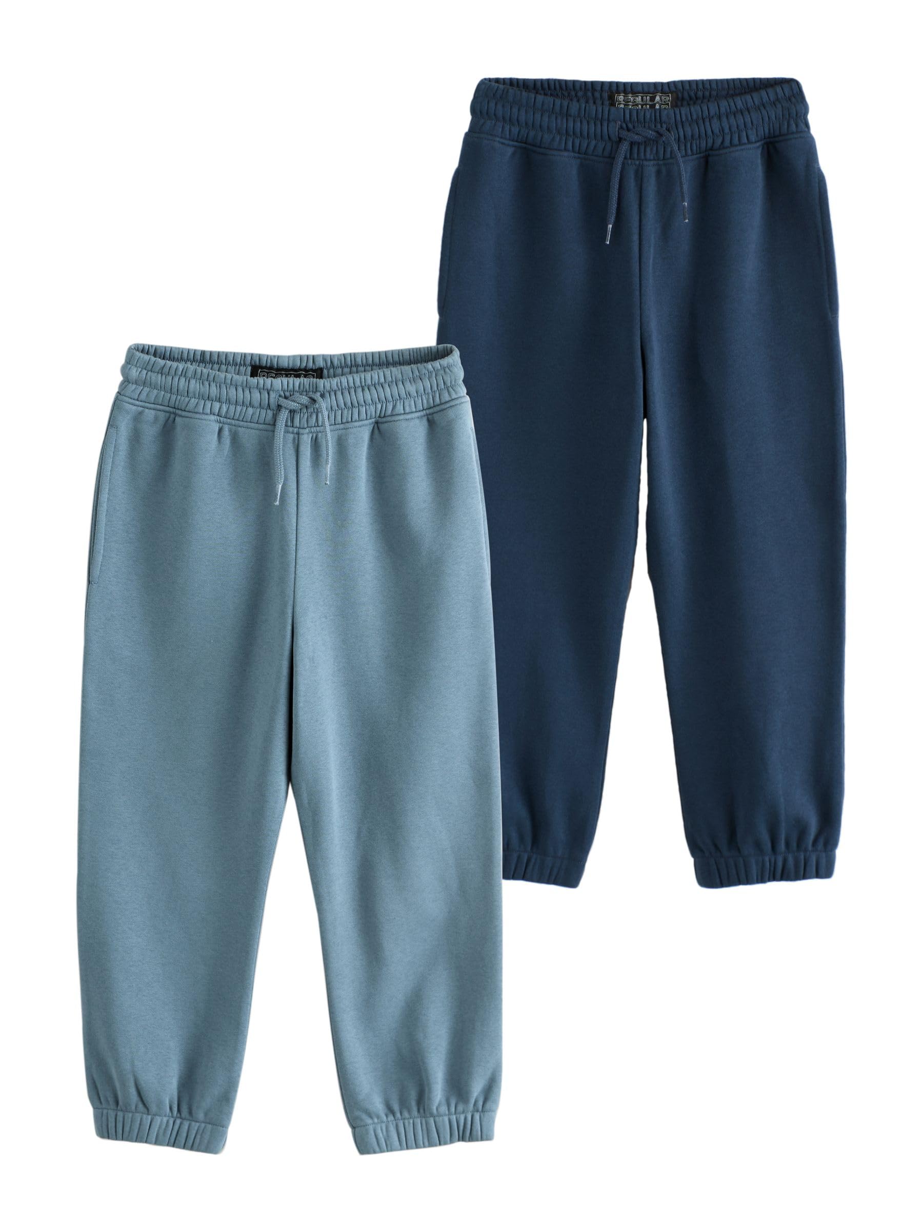 NEXT Niños Pack de 2 Pantalones de chándal Corte estándar