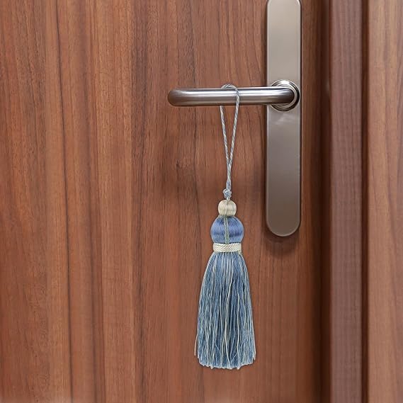 Antrader Tassel Key Tassel with Loops,DIY Accessories for Curtain Jewelry Making and Home Decoration