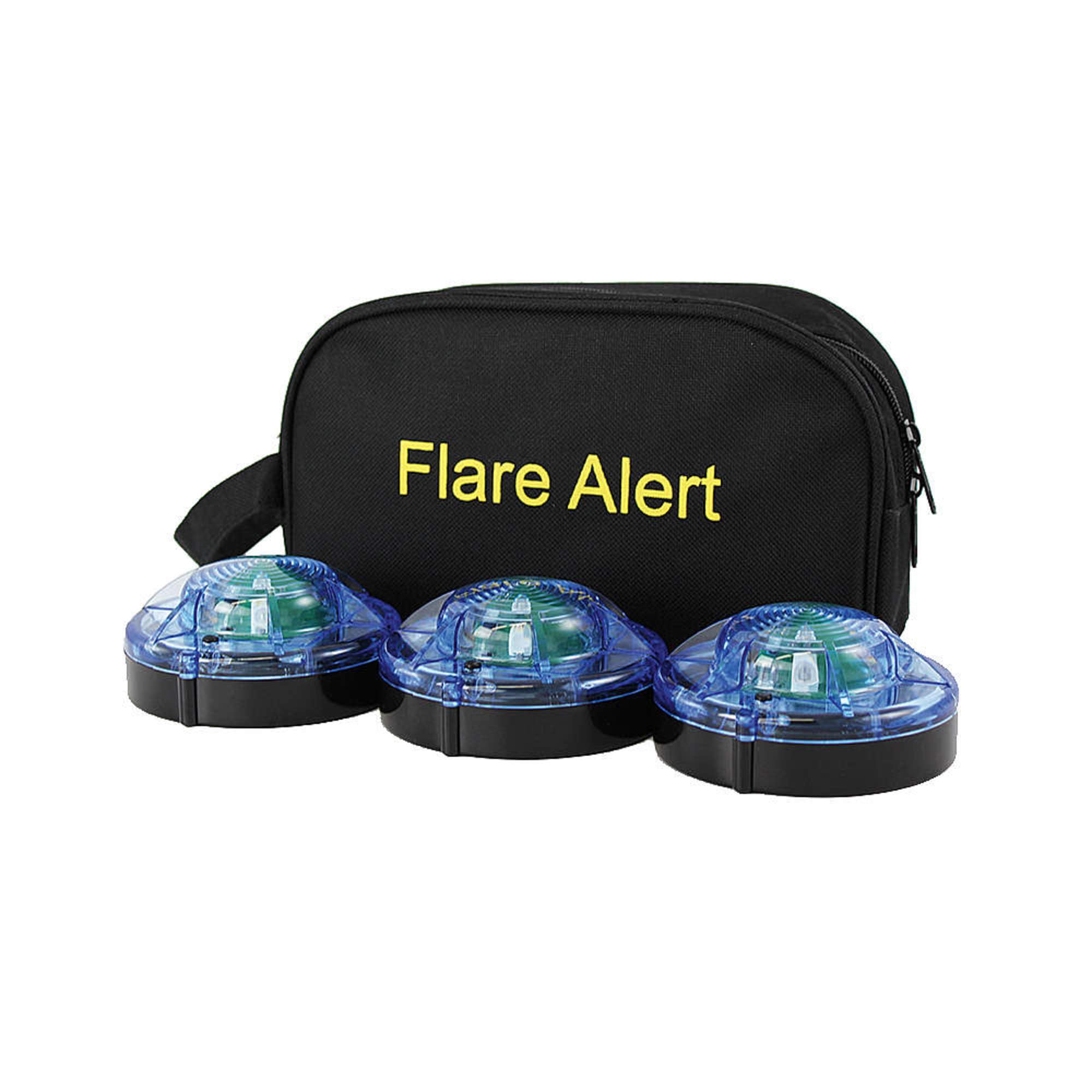 LED Road Flare Kit, 1 Watt, Blue