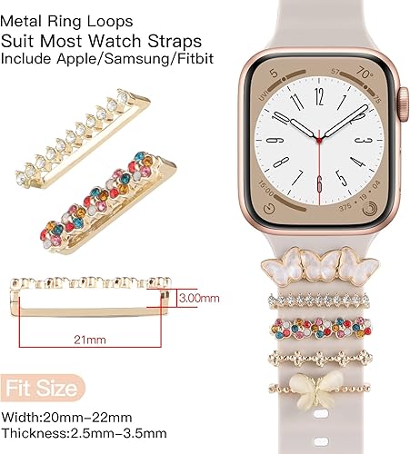 Miniatura 2 de Dijes decorativos compatibles con Apple Watch de 1496 pulgadas 1575 pulgadas 1614 pulgadas 1654 pulgadas 1732 pulgadas 1732 pulgadas accesorios de