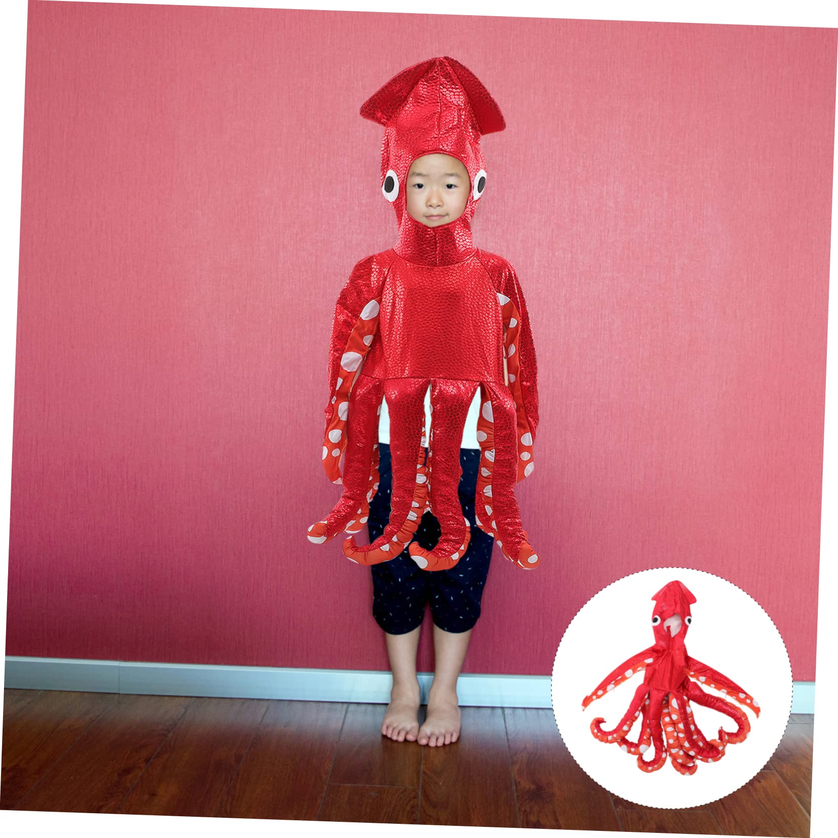 Ipetboom Dziecięcy Kostium Halloweenowy Jumpsuit z Poliestrowego Materiału Przebranie i Cosplay Zabawny Strój Małych Imprezy Tematyczne i Gry Ról