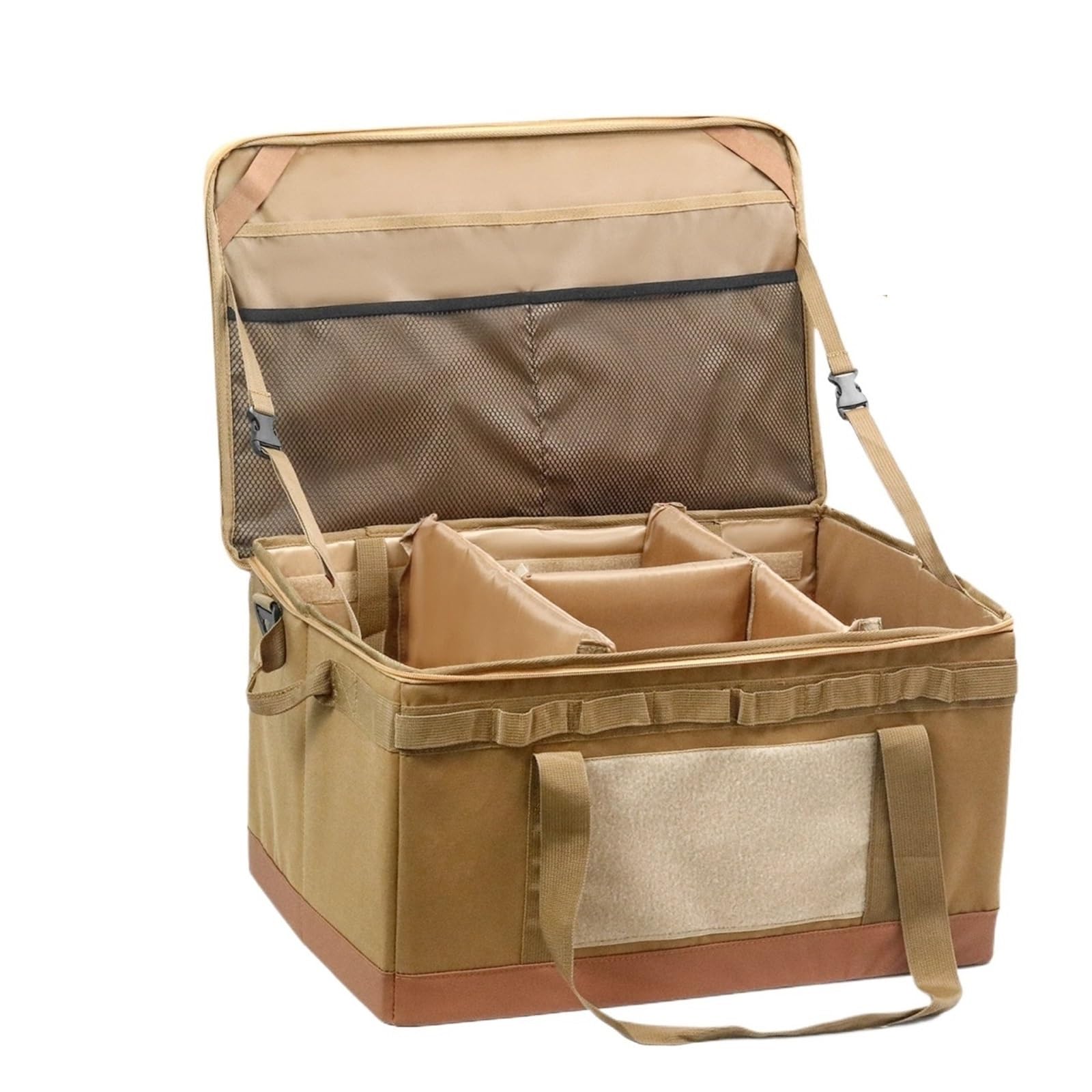 Camping Cookware Organizer Bag Borsa portaoggetti da campeggio da 60 litri, pieghevole, con fondo impermeabile(Color1)
