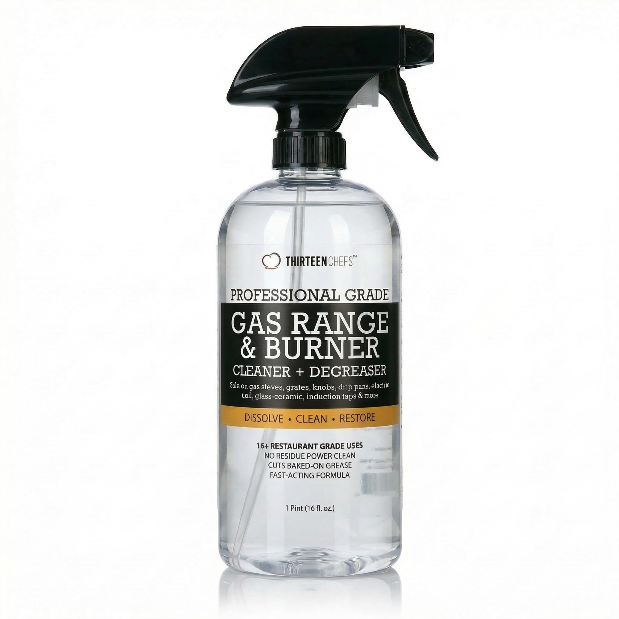 Thirteen Chefs Gas Range Cleaner and Degreaser