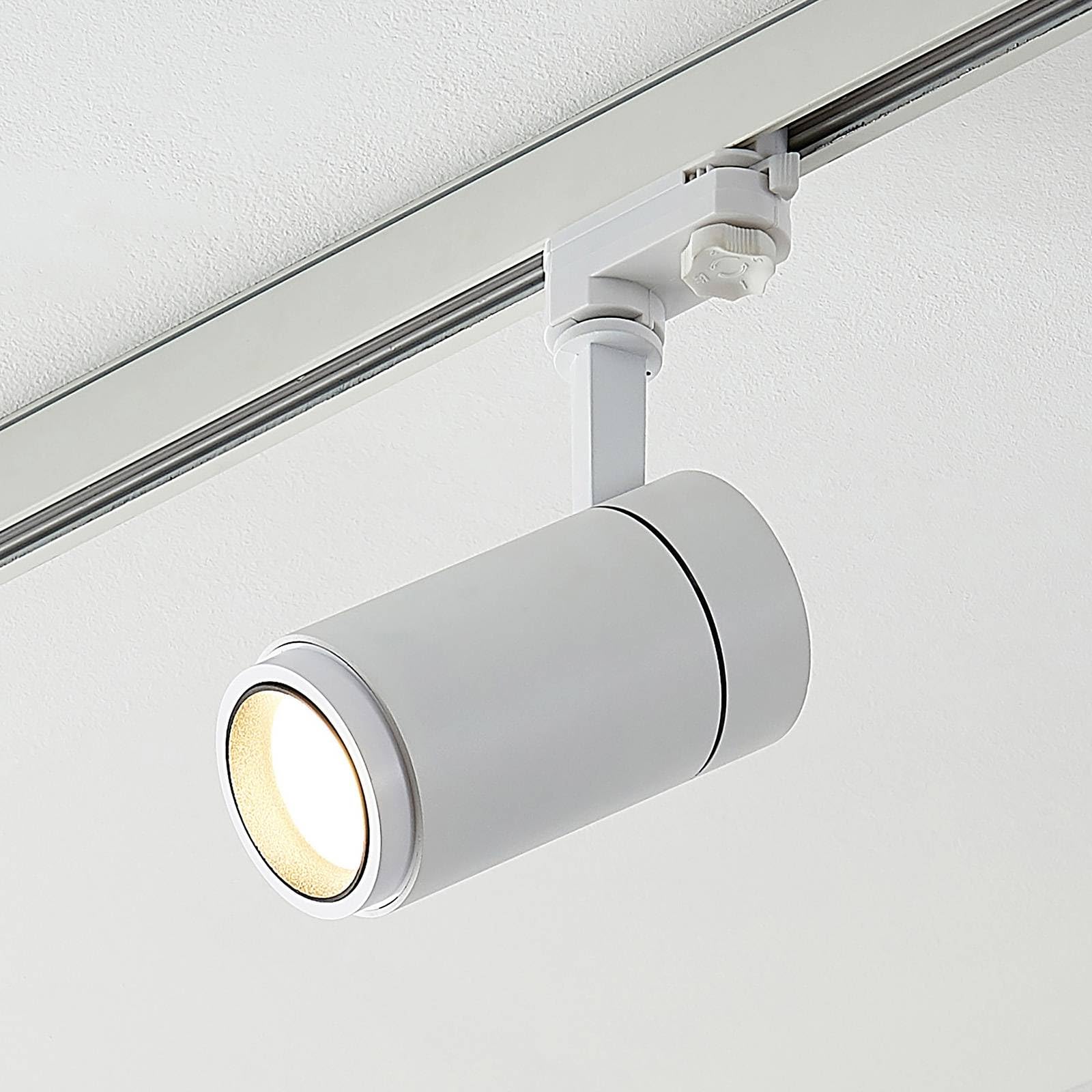 Arcchio LED Stromschienenstrahler Nanna in Weiß aus Aluminium (1 flammig,) Arbeitszimmerleuchte