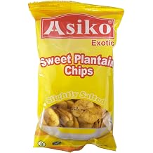 Asiko Exotic Crisps Ripe Plantain - 75g Pack of 24
