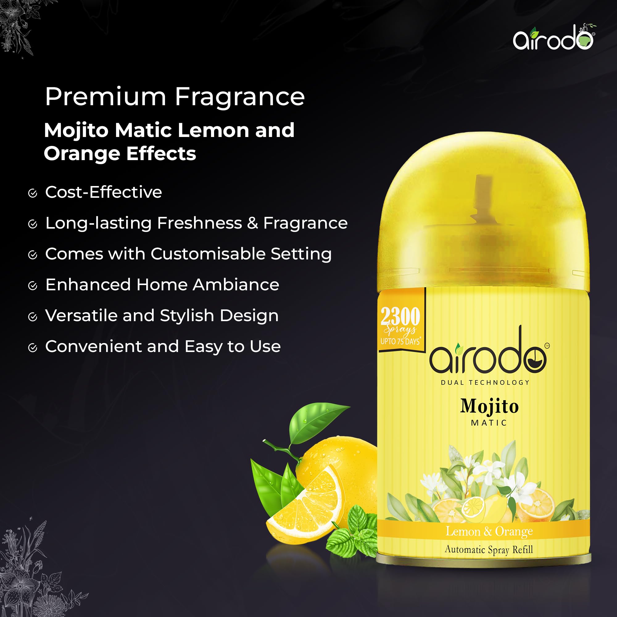 Airodo Mojito Air Freshener - 4 Refills -5