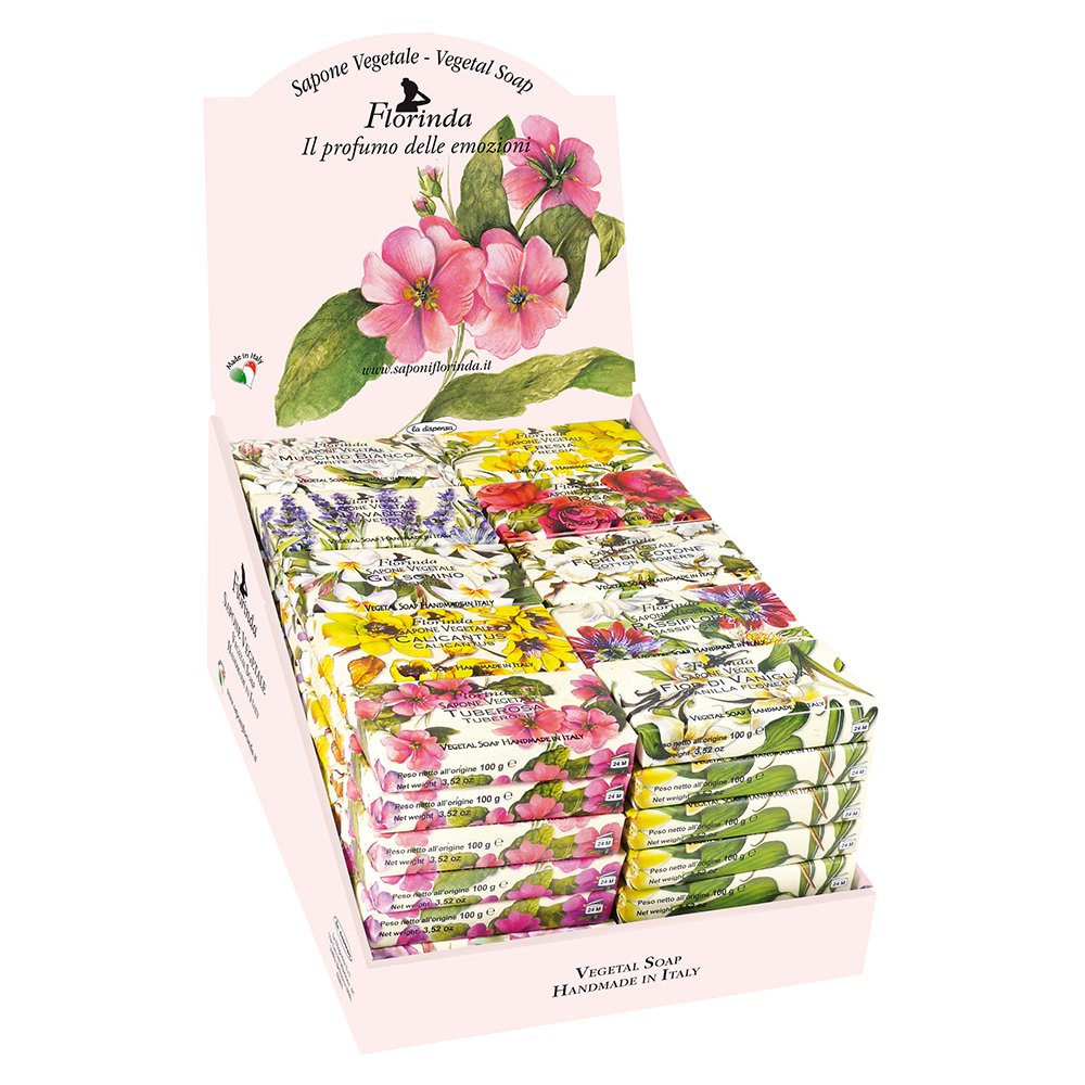 Florinda Collection No 5 Magic of Flowers Vegetal Soap Bar Set 100 G 3 5 Oz 70 Pcs