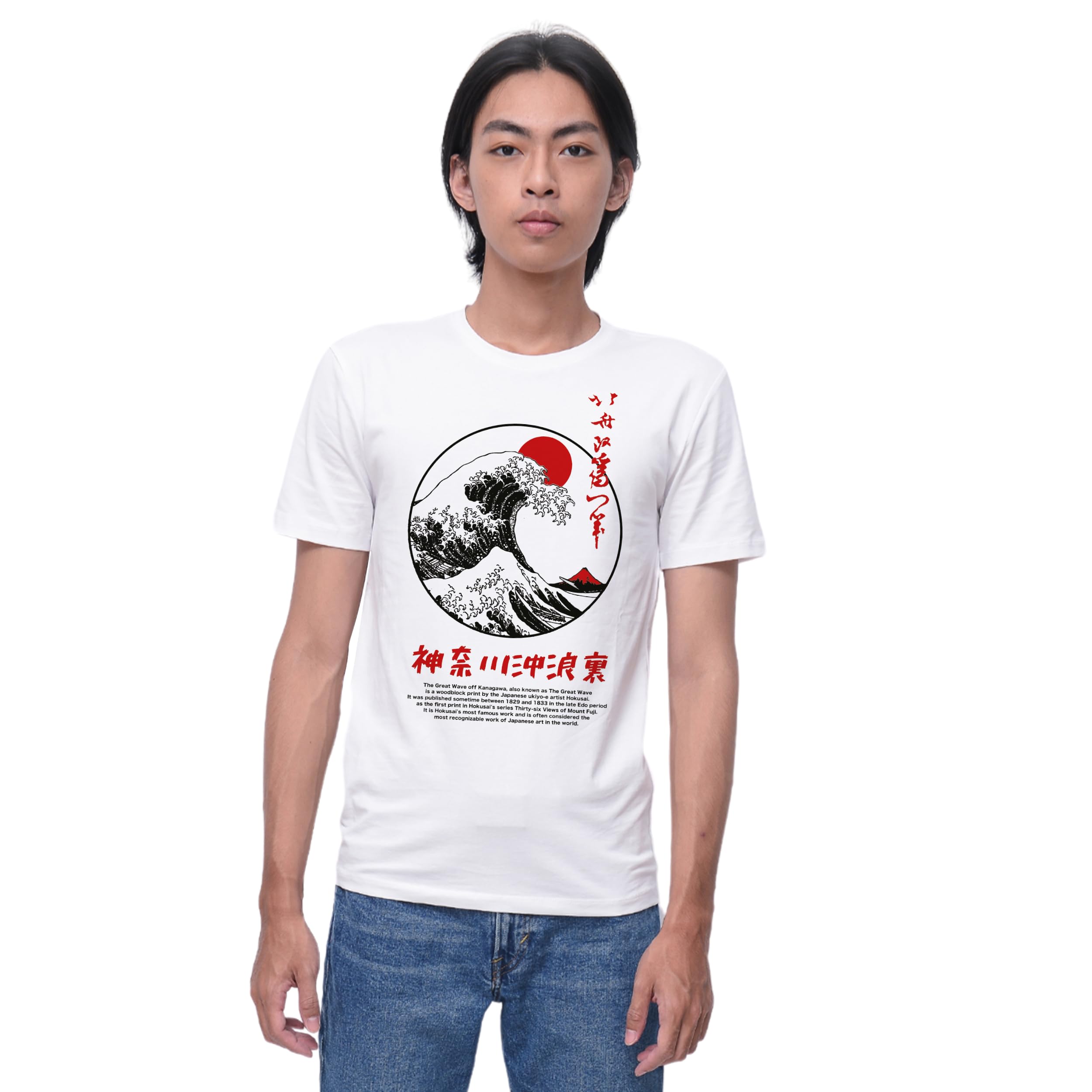 cotton division Men's T-Shirt, White, 3XL