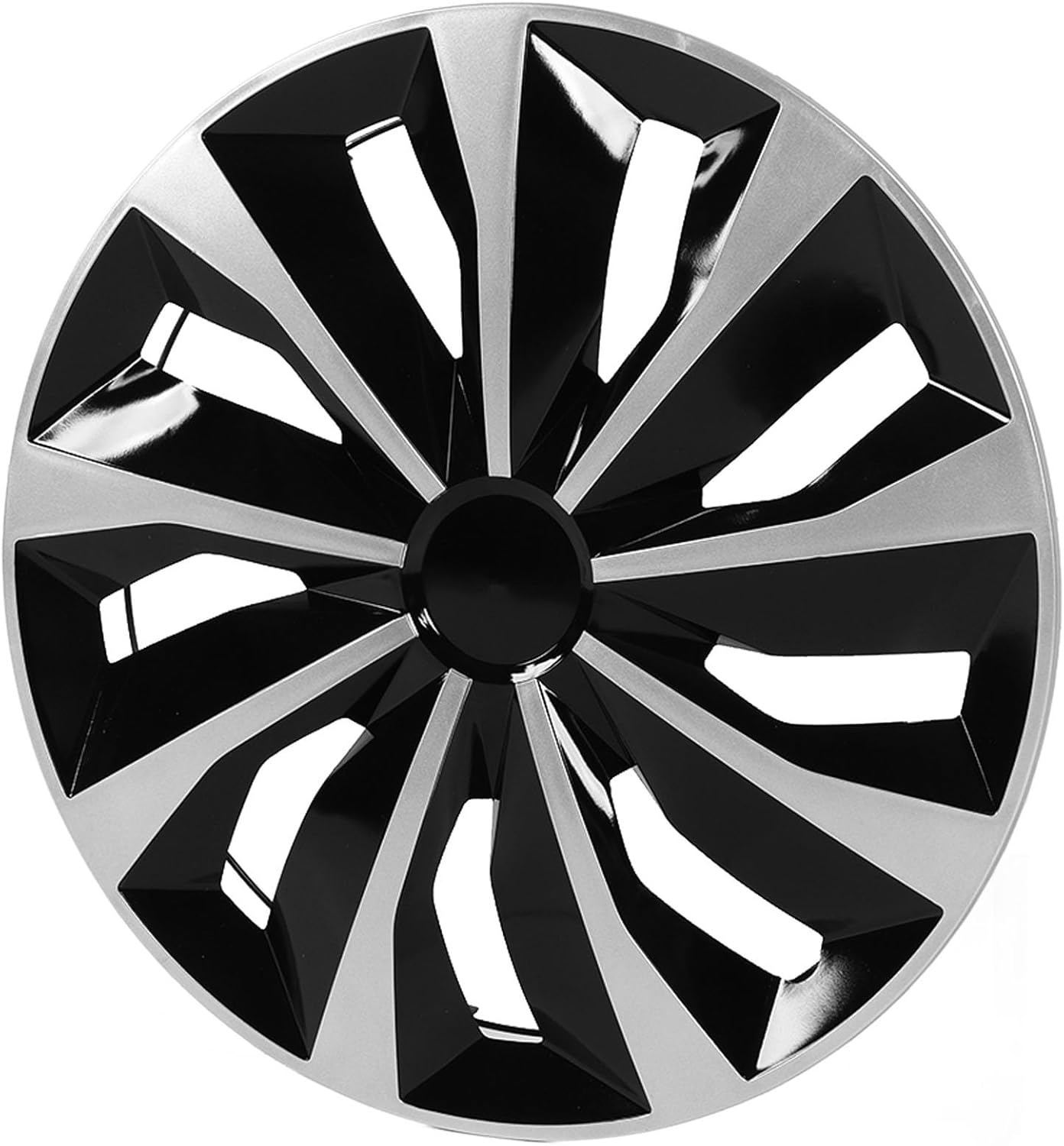 4 Pcs 17 Inch Wheel Hub Silver Rim Protector, Stylish Design, Wheel ProtectionTransit Connect, Megane