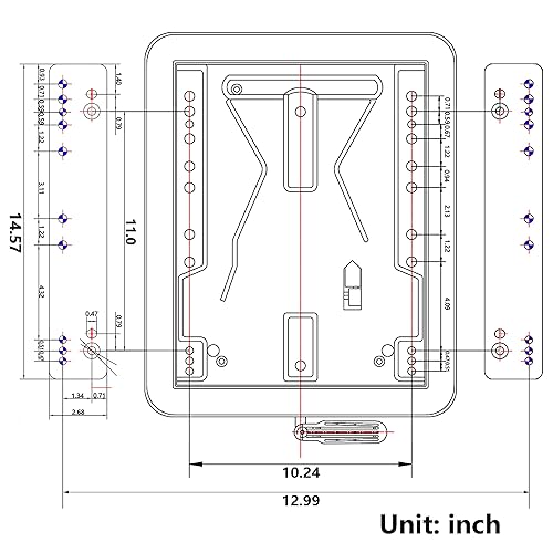 Miniatura 2 de Asiento de montacargas de suspensión universal con respaldo de ángulo ajustable, reposabrazos y cinturón de seguridad, para carretilla elevadora,
