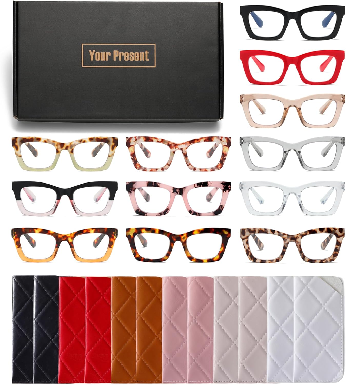 Oprah- Readers for Women - Stylis Style Reading Glasses with Blue Light Blocking and Spring Hinge