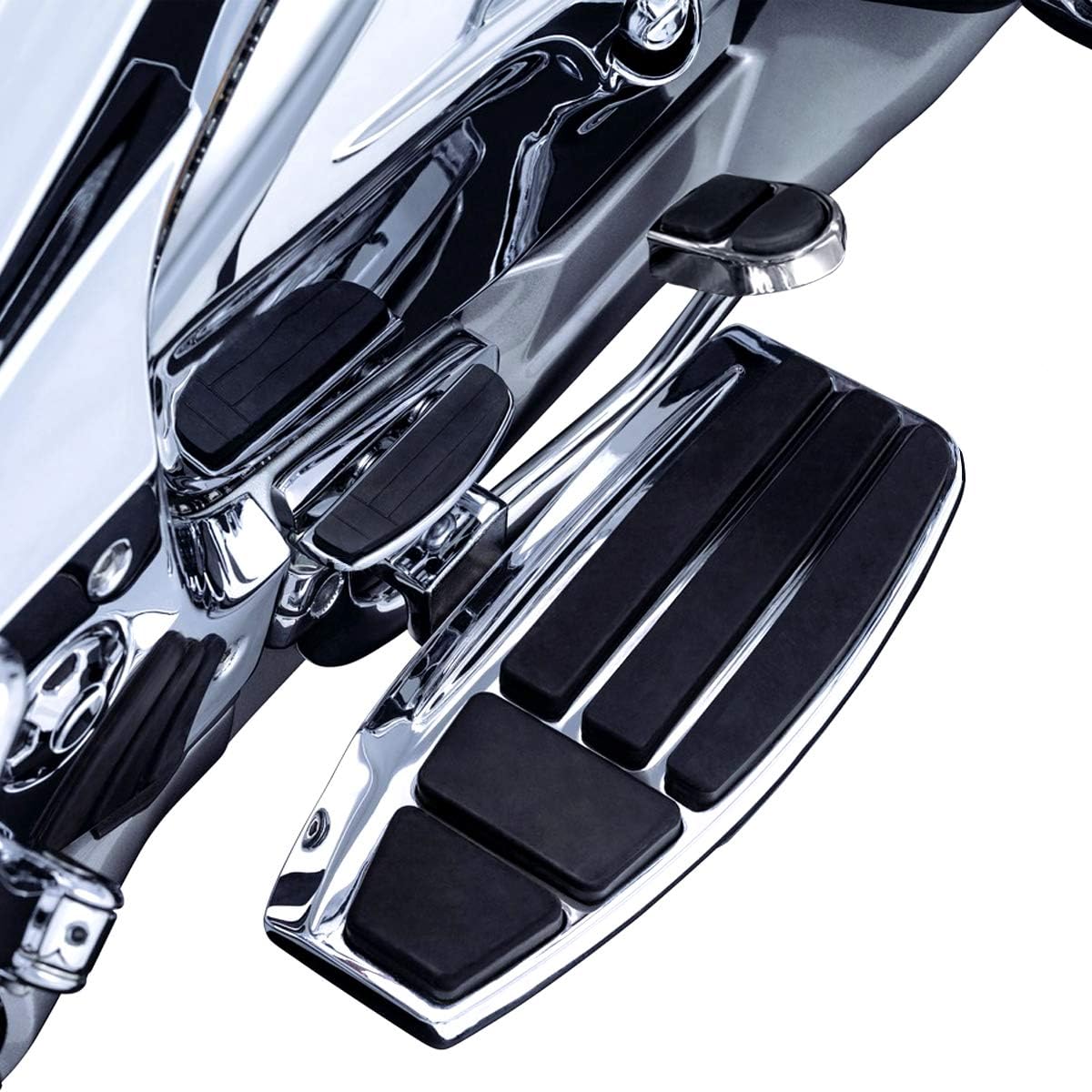 Driver Foot Board Floorboard Kit Fit for 2001-2017 Honda Goldwing GL1800 & F6B Models 2014-2015 Valkyrie(Replace Part Number:4038)