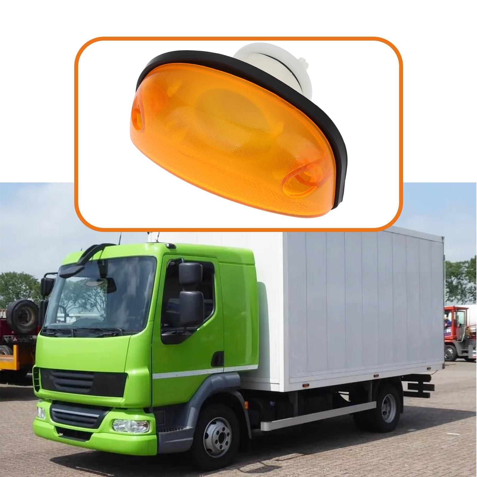 EMSea Freccia laterale con portalampada compatibile con Daf Truck/Truck Lf45 Lf55