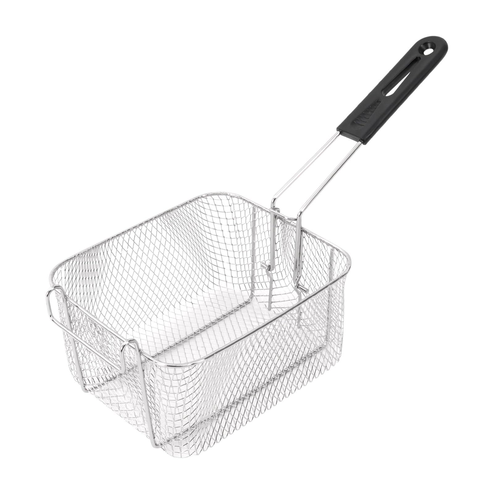 Frytkownica, 2500 W, 6 l, 60-200°C, bezstopniowo regulowany termostat, frytkownica olejowa ze stali nierdzewnej do produkcji frytek, smażonego kurczaka, skrzydełek kurczaka