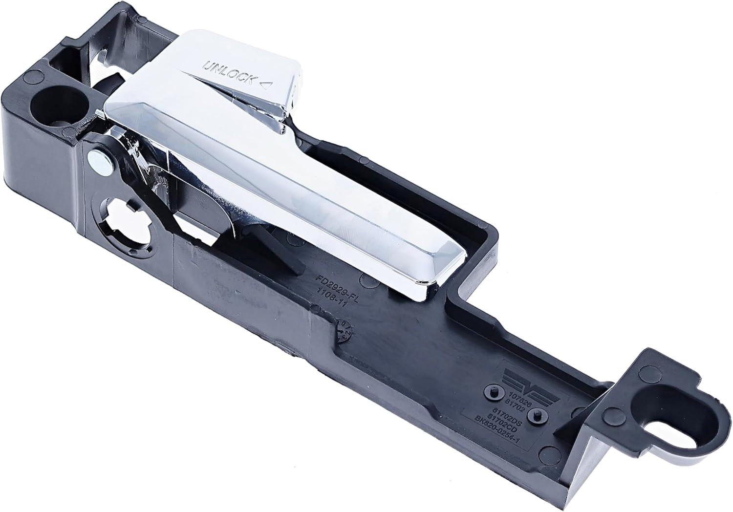 Dorman 81702 Front Driver Side Interior Door Handle Compatible with Select Ford / Lincoln / Mercury Models, Chrome