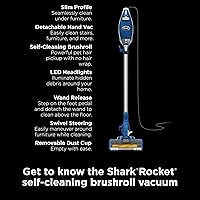 Vista 10 de Shark HV343AMZ Rocket Aspiradora con cable de varilla con cepillo autolimpiante, ligera y maniobrable, perfecta para recoger pelo de mascotas, se