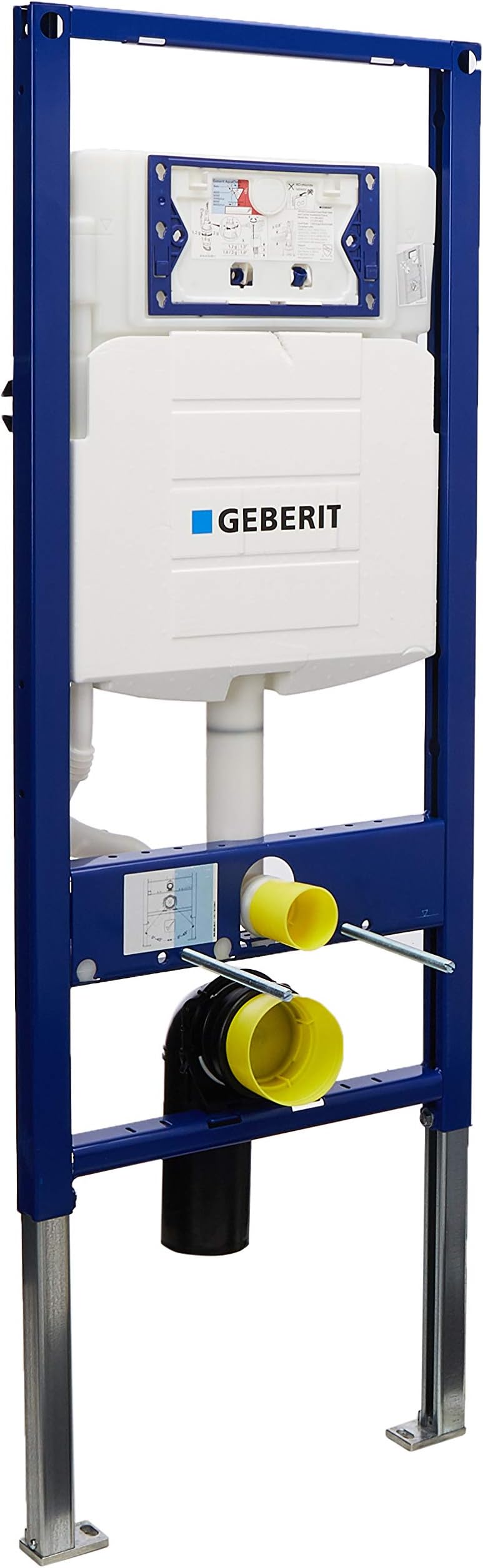 Geberit 111.335.00.5 DuoFix In-Wall System with Sigma Concealed Tank for 2x6 Wall Construction, white, large