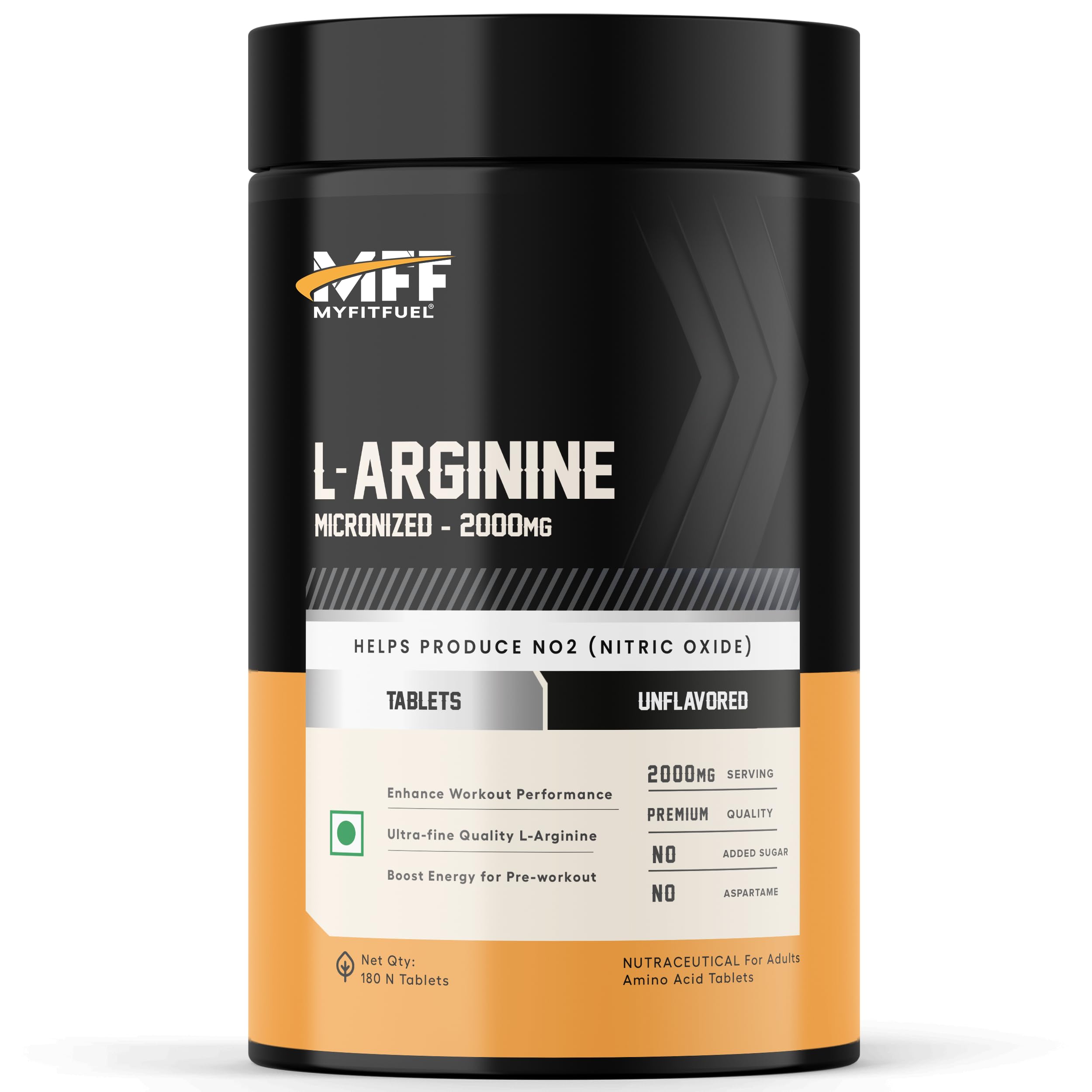 L-Arginine (2000 mg) Amino Acid, 120 Tablets