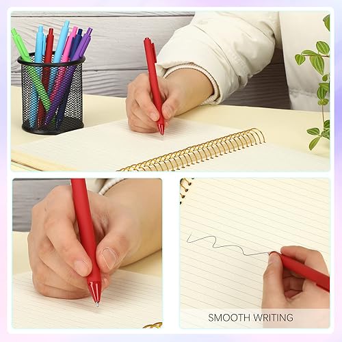 Miniatura 3 de Glenmal 30 bolígrafos de oficina divertidos retráctiles pasivos tinta negra 0020in para quejarse sarcástico negativo a granel inapropiados para