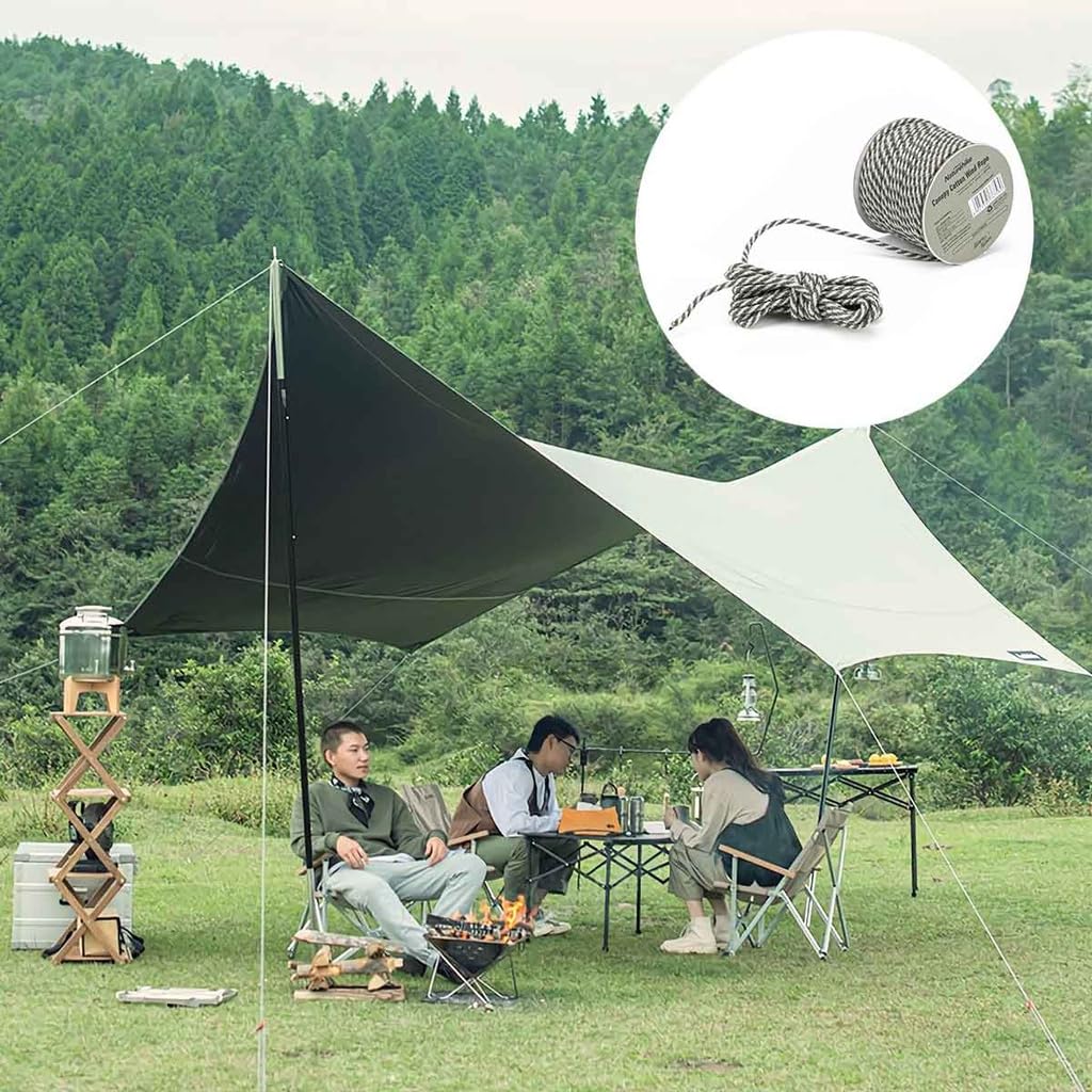 Amazon | Naturehike テントロープ パラコード タープロープ