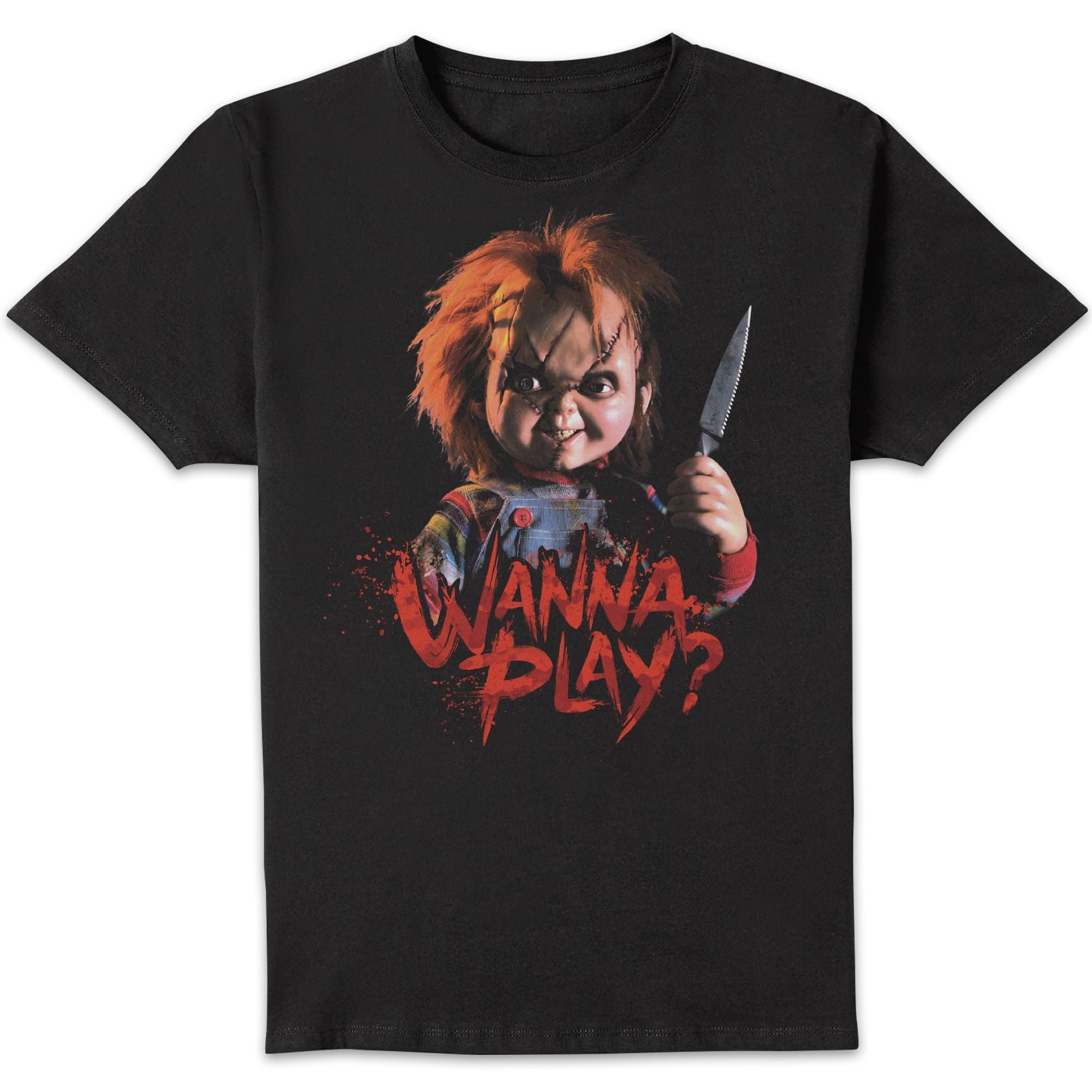 Chucky Wanna Play? Men's T-Shirt - Black 5XL