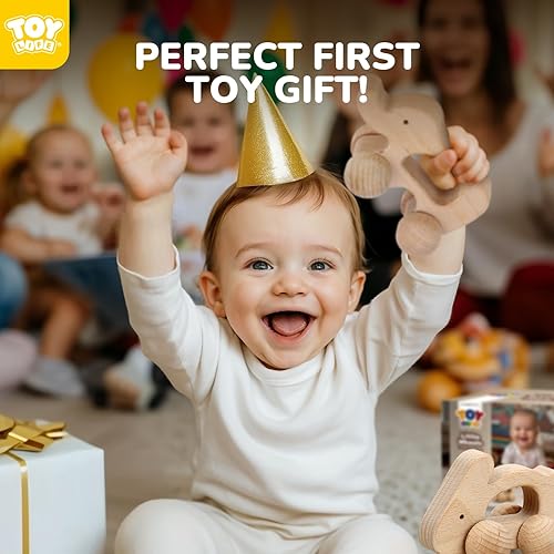 Miniatura 5 de TOY Life Juguetes de madera, juguetes Montessori para bebés de 6 a 12 meses, juguetes de madera para bebés de 1 a 3 años, decoración del cuarto del